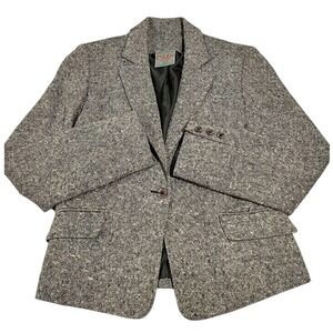 Triona Design Mens Donegal Tweed Wool Blazer Sport Coat Size 12‎